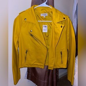 Charlotte Russe faux leather jacket